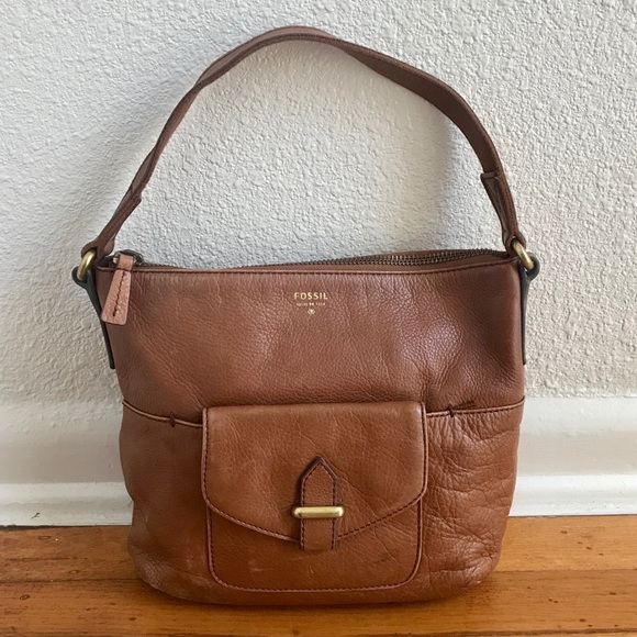 Fossil Handbags - [Fossil] Leather Hobo Handbag